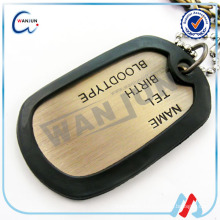 2016 hottest army soldier alloy dog tag with your Customized design